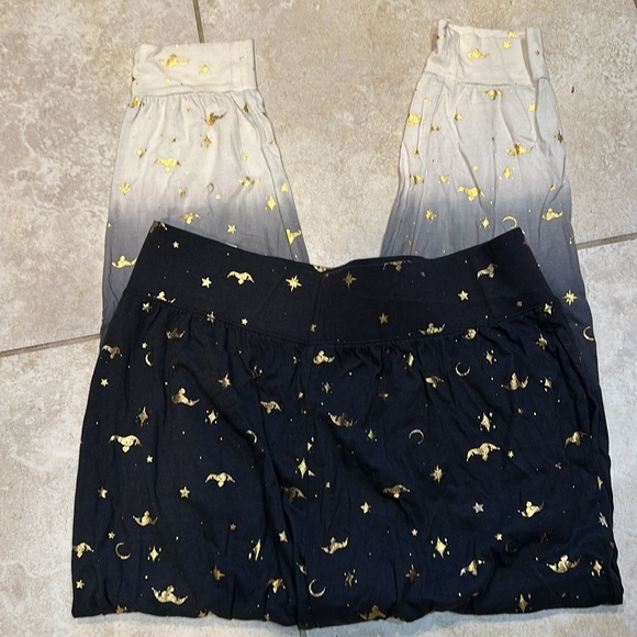 Disney Parks Aladdin Magic Carpet Dip Dye Harem Jogger Pants XL - Picture 7 of 7